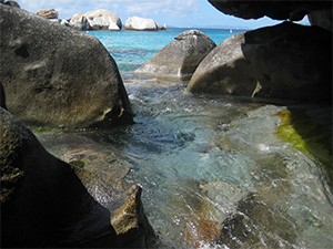 Water in the Baths, Virgin Gorda
