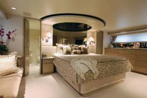 super yacht master cabin