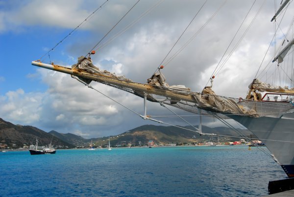 st maarten boat view