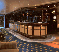 Plenty of room for G&T's at this bar!