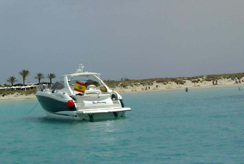 On the Beach in Formentera