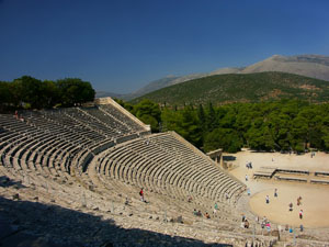 epidauros theatre, greece