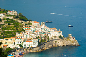 The belltower of Atrani