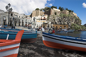 sicilian fishing boats