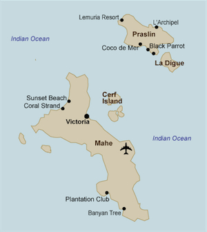 Seychelles Map