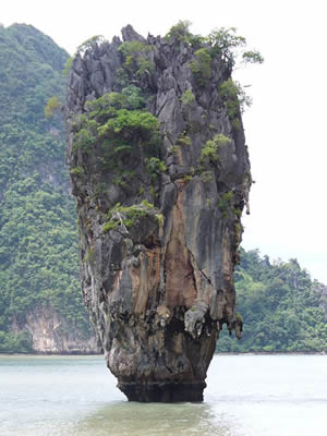 James Bond Island in the Andaman Islands, Thailand