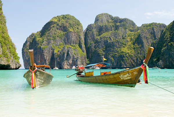 Southeast Asia Yacht Charter - A classic Asian charter Scene in the Andaman Islands