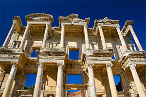 An ancient Library in Ephesus