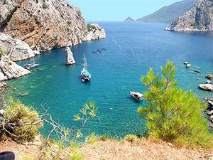 Turkey Painted Boats