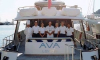 The team on board