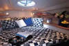 The luxurious cabin