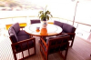 Outdoor dining area