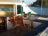 Outdoor dining area