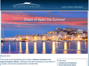 Boatbookings.com newsletter