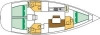 Charter Yacht Beneteau Cyclades 43 - Malta