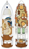 Charter Yacht Aicon 56 - 3 Cabins - Athens