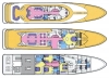 Charter Yacht AQUALIBRIUM - CRN Ancona - 5 Cabins - French Riviera - Monaco - Italy - Corsica - Sardinia