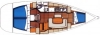 Charter Yacht Cyclades 39.3 - 3 Cabins - Cannigione, Sardinia
