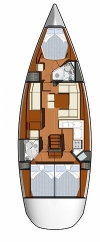 Charter Yacht Jeanneau 45DS - 3 cabins - St.Vincent and the Grenadines