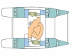 Charter Yacht Lagoon 410 S2 - 4 Cabins - Marseille - Ajaccio - France