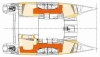 Charter Yacht Orana 44 Classic (2008) - 6 Cabins - Tahiti, Bora Bora, South Pacific