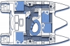 Charter Yacht Privilege 465 -w/skipper - (4 Cabin) - A/C - St Vincent