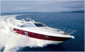 boat in action