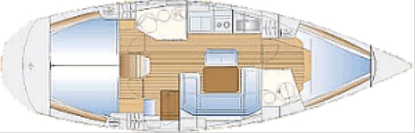 Bareboat Sailing Yacht Bavaria 40 - 3 cabins - Australia - Whitsunday