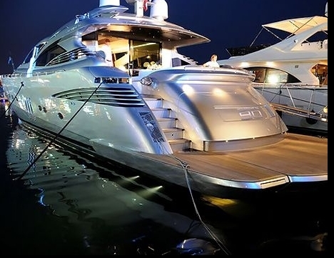 Crewed Motor Yacht PERSHING 90 - 4 Cabins - Rome - Ostia - Capri - Italy Crewed Motor Yacht PERSHING 90 - 4 Cabins - Rome - Ostia - Capri - Italy