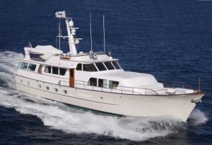 Charter Yacht PYEWACKET - 81 Broward - 3 Cabins - Newport RI - Maine - Florida - Bahamas