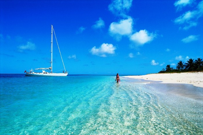 Shallow Aqua Waters Along St. Croix St. Croix, Virgin Islands