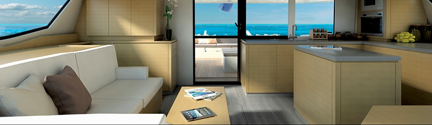 Saloon FP Catamaran