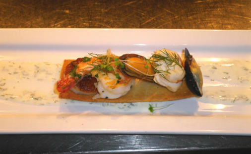 Seafood Grande Cru restaurant Yacht Haven Grande St Thomas