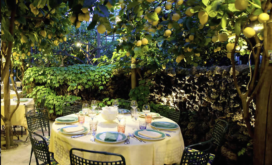 Image from La Paolini  'Lemon tree restaurant'
