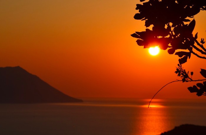 greek sunset