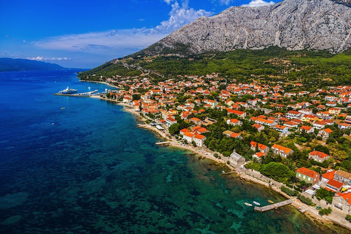 Peljesac peninsula in Croatia