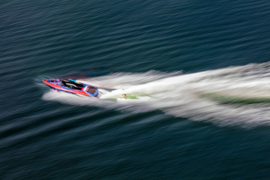 E1 Boat Racing Rear The E1 Series: The World's First All-Electric Boat Race