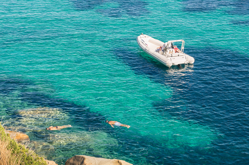 Buck Island Cover USVI Motor yacht itinerary