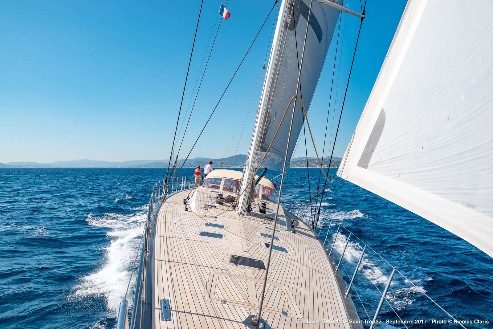 Crewed Sailing Yacht