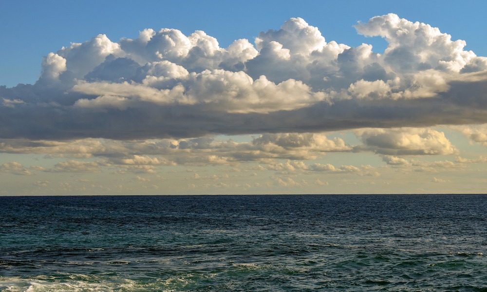 Cumulus clouds