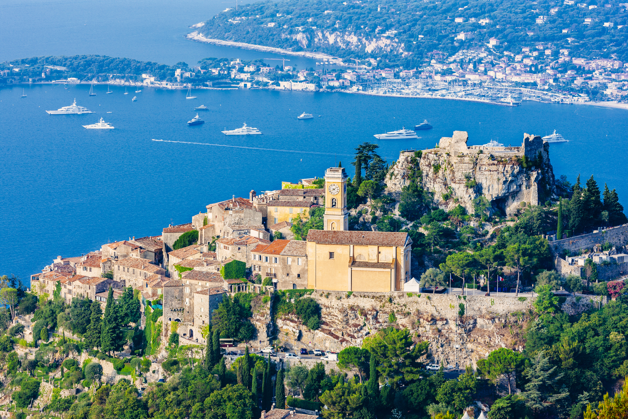 Medieval Village Eze, National Park, French Riviera