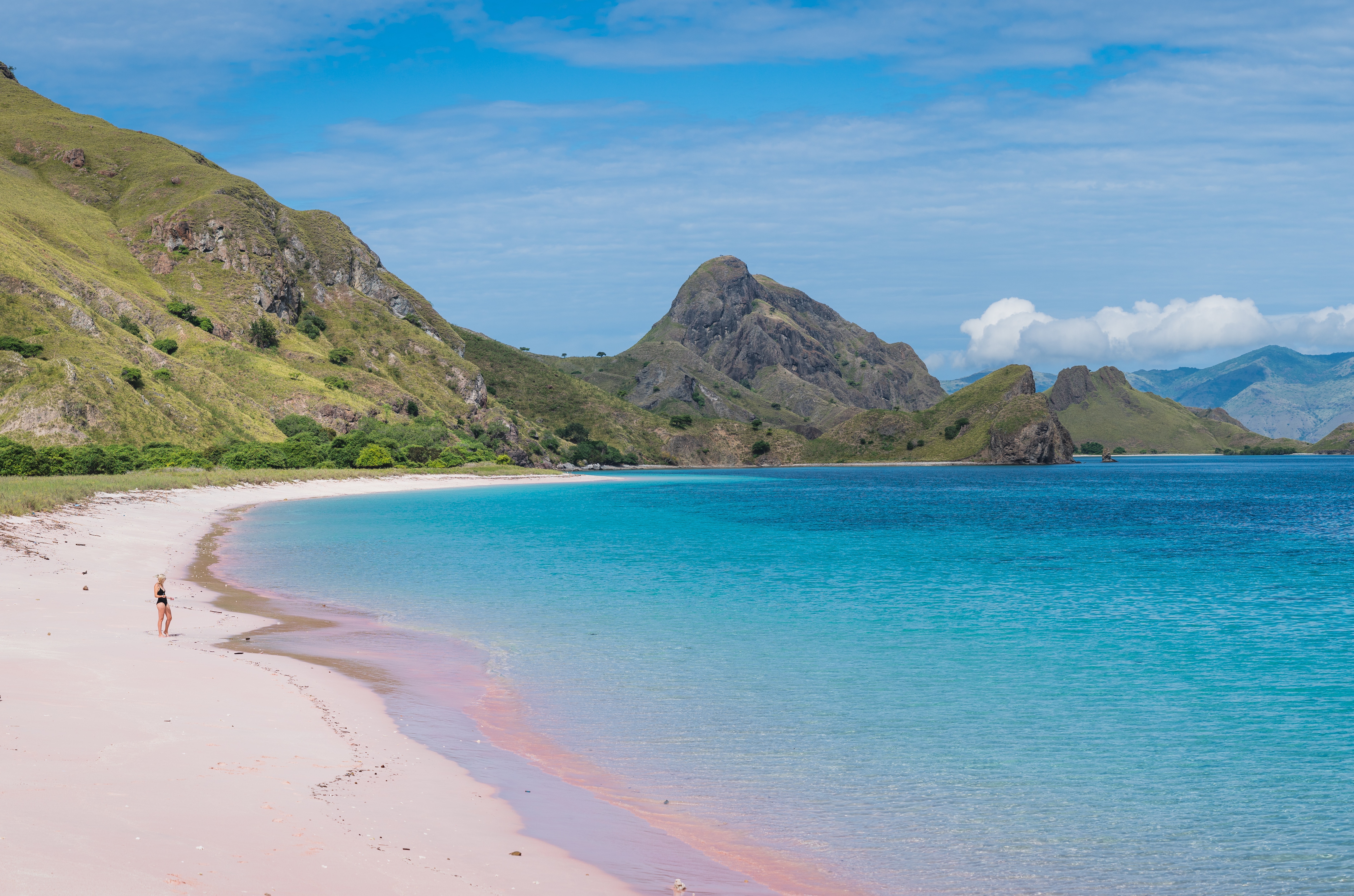 Pink Sand Beach, Indonesia