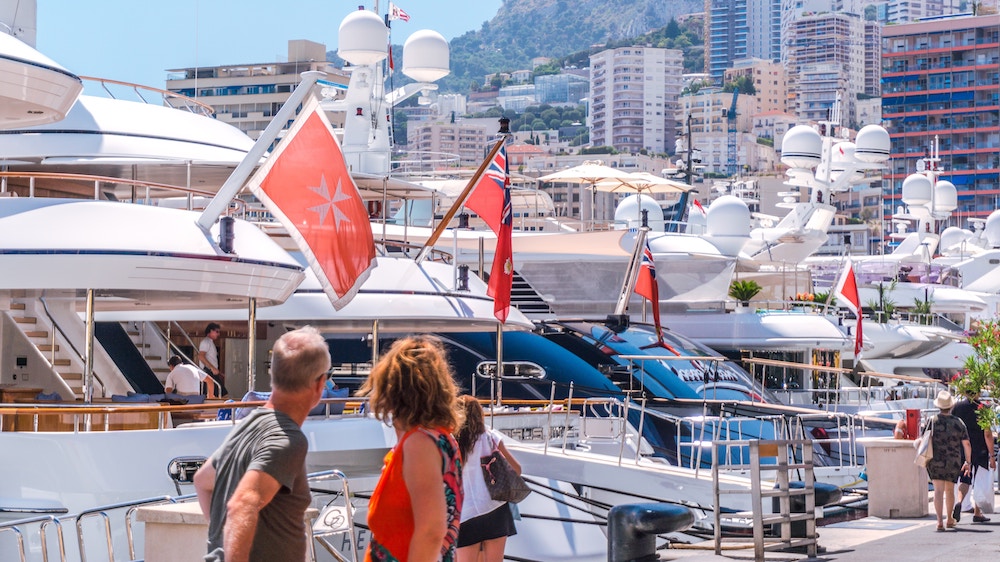 superyachts typically do not carry more than 12 people