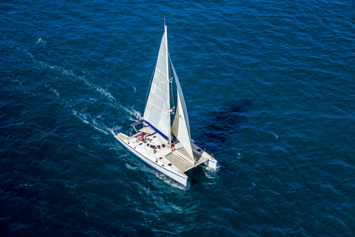 Bareboat catamaran