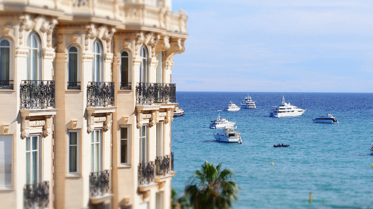 Cannes, beach, hotel, croisette