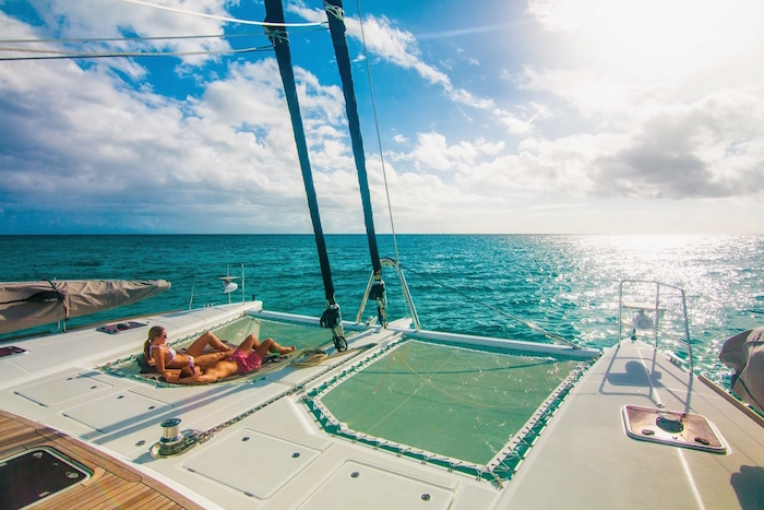Charter a luxury yacht in the South Pacific