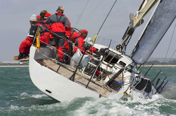 The excitement of a sailing race
