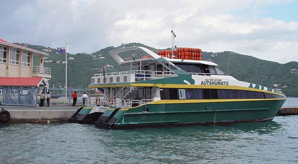 BVI Veerboot van St Thomas naar Tortola