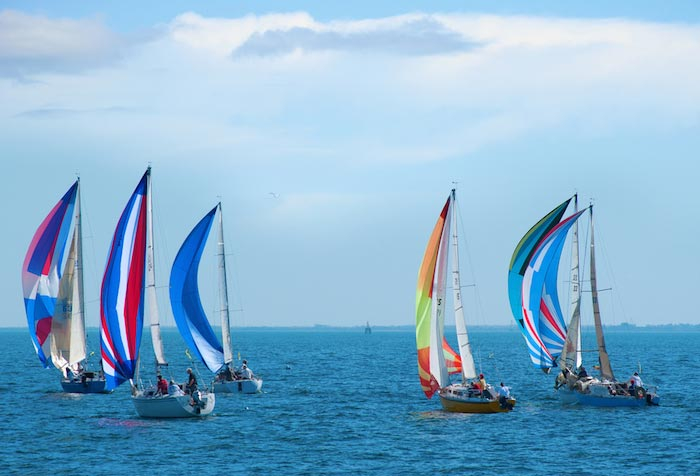 Speedy yachts in the Rolex Fastnet Race