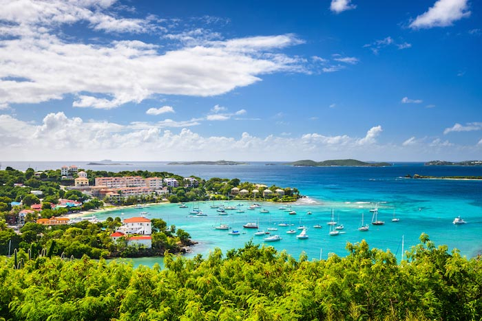 Charter a yacht to St Thomas